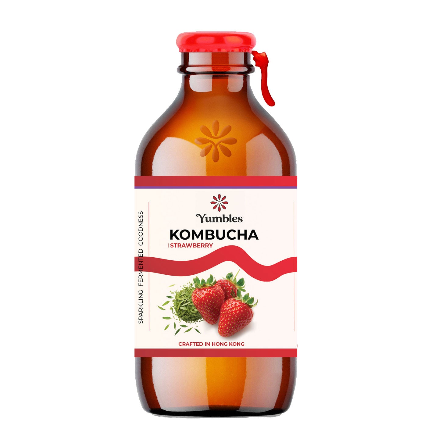 Strawberry Kombucha